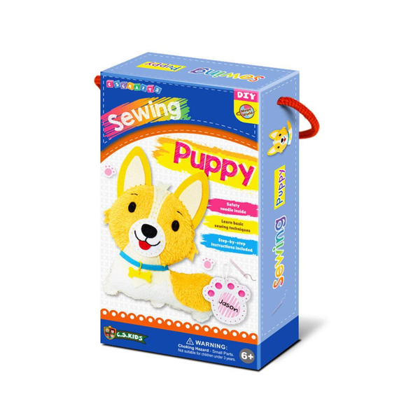 Magic World Personalised Sewing Kit – Puppy
