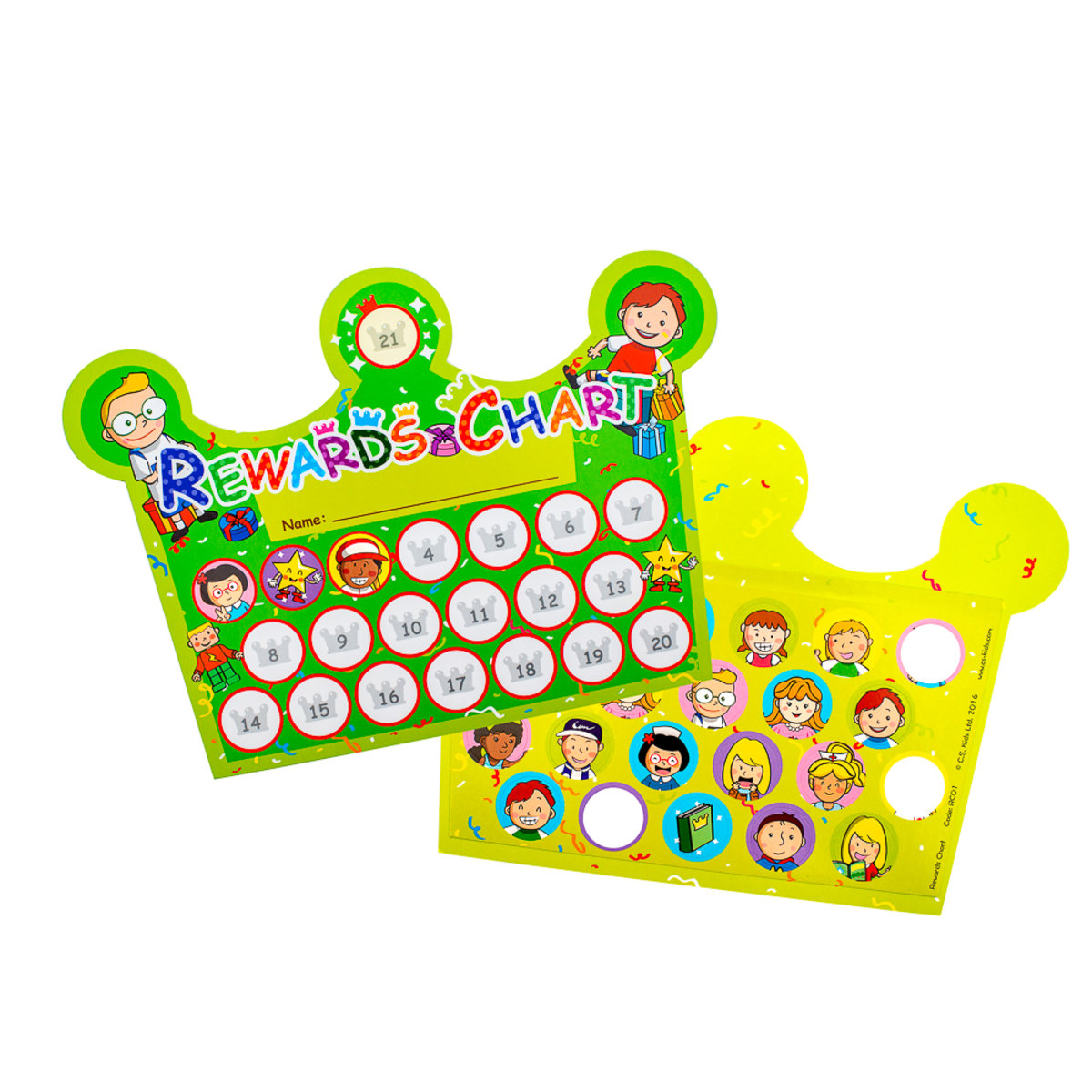 Rewards Chart (Pack of 30, with stickers)