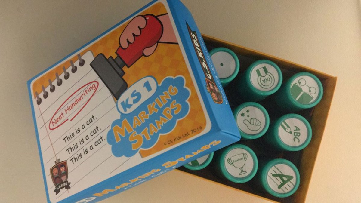 KS1 Marking Stampers Set (12 stamps)