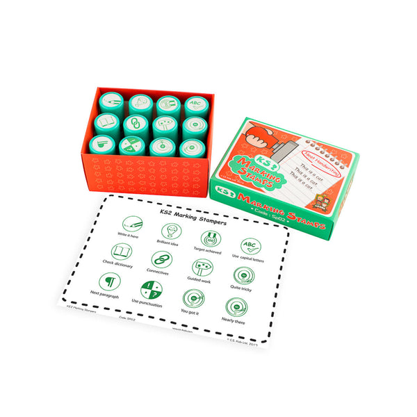 KS2 Marking Stampers Set (12 stamps)