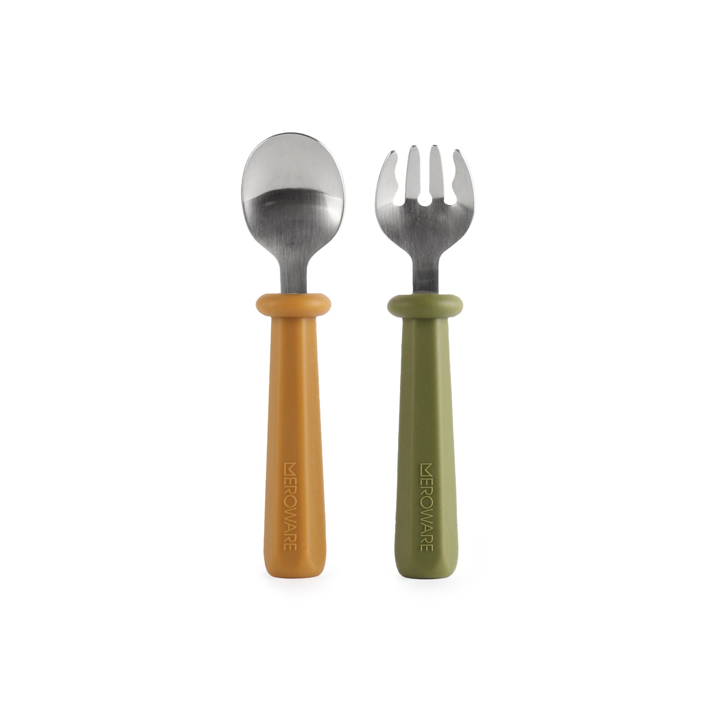 NANA Spoon and Fork Set - Caramel + Army