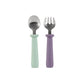 NANA Spoon and Fork Set - Mojito + Purple