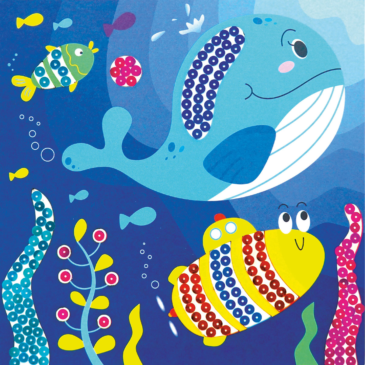 My Magic World DIY 3-in-1 Sparkle Art Set For Kids (12 sparkly creative arts and crafts projects