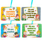 PYP Attitudes Dangles (With roll of ribbon)