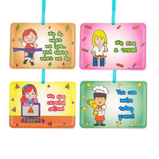 KS2 Classroom Dangles (Set of 7; With a roll of ribbon)