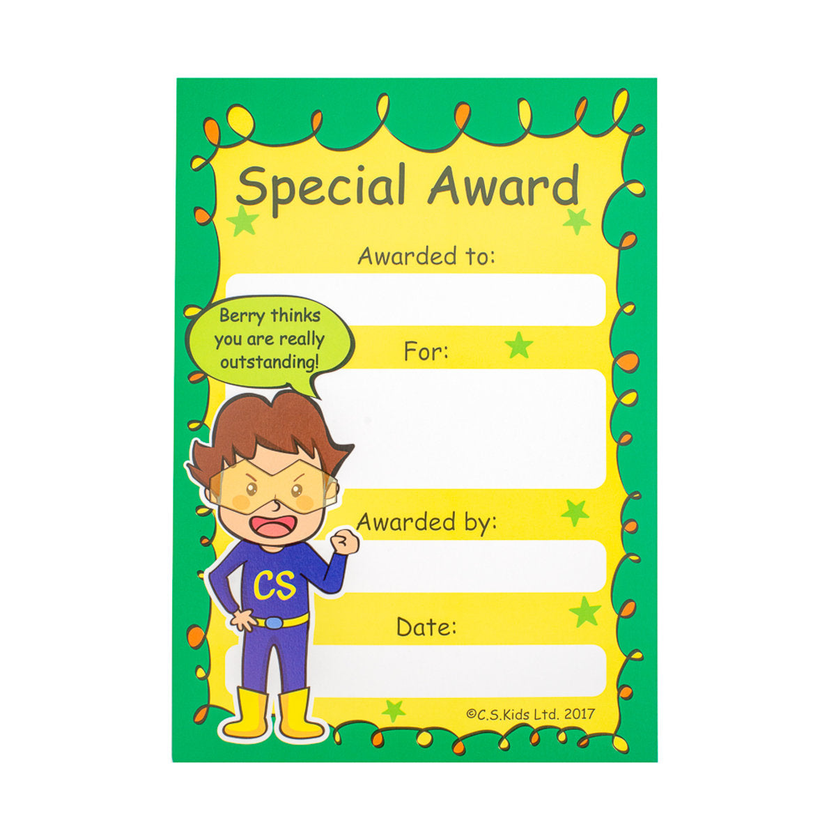 Assorted Certificates (Pack of 36, 120)
