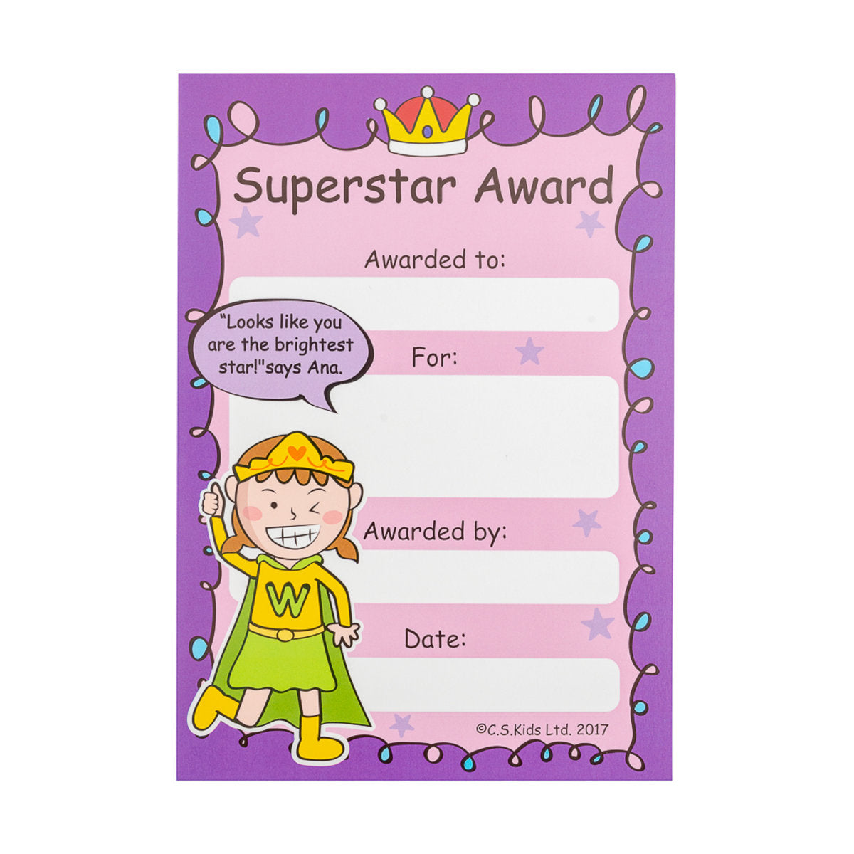 Assorted Certificates (Pack of 36, 120)