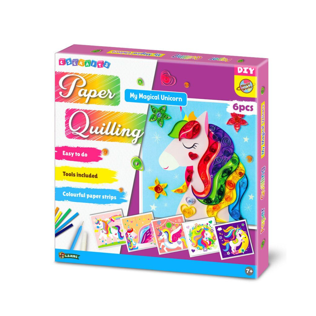 Paper Quilling Kit – My Magical Unicorn