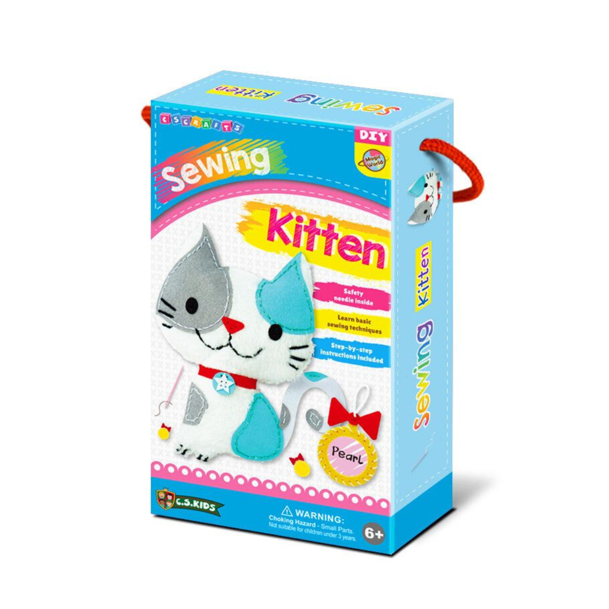 Magic World Personalised Sewing Kit – Kitten