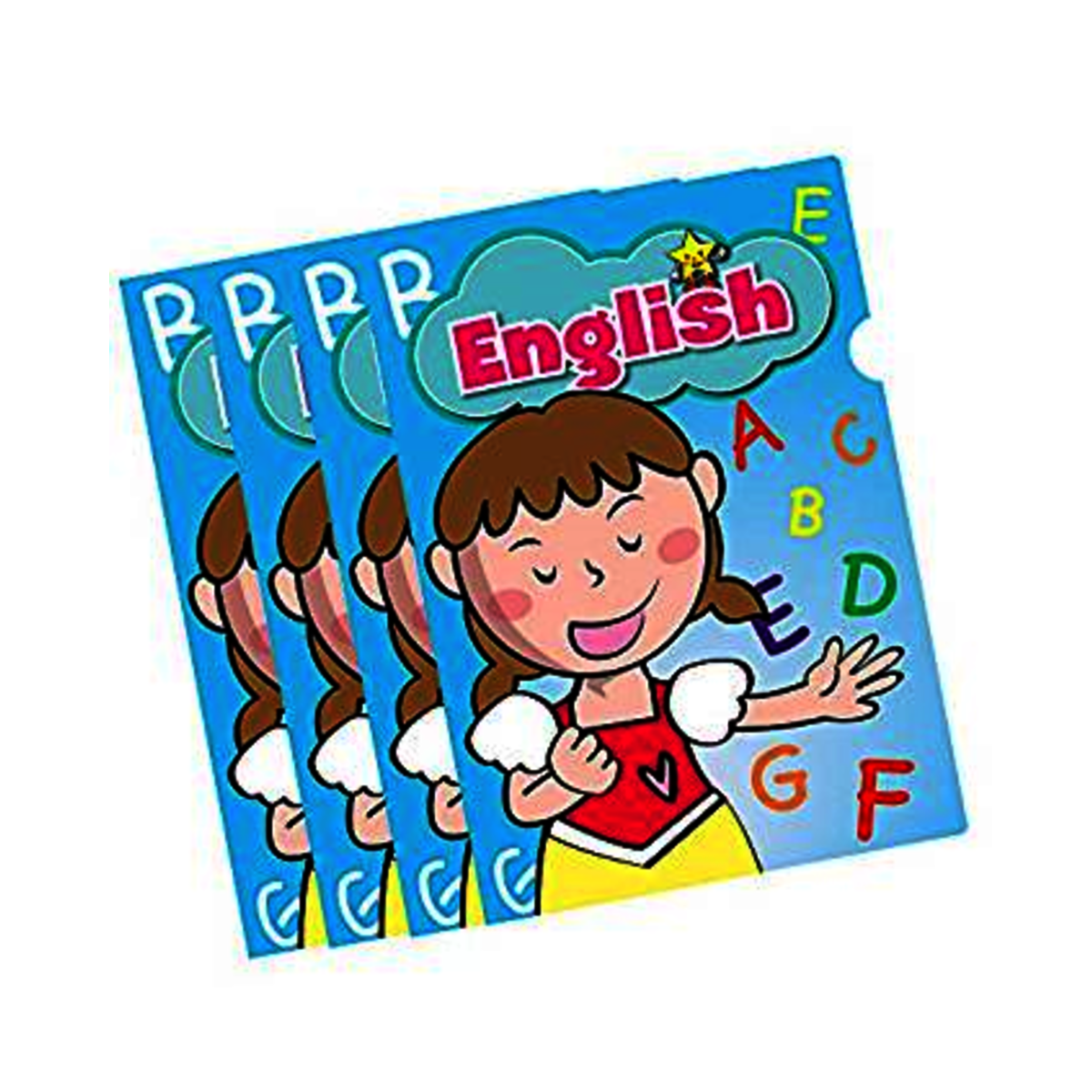 English Folders (Pack of 10, 30)