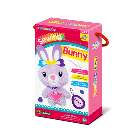 Magic World Personalised Sewing Kit – Bunny