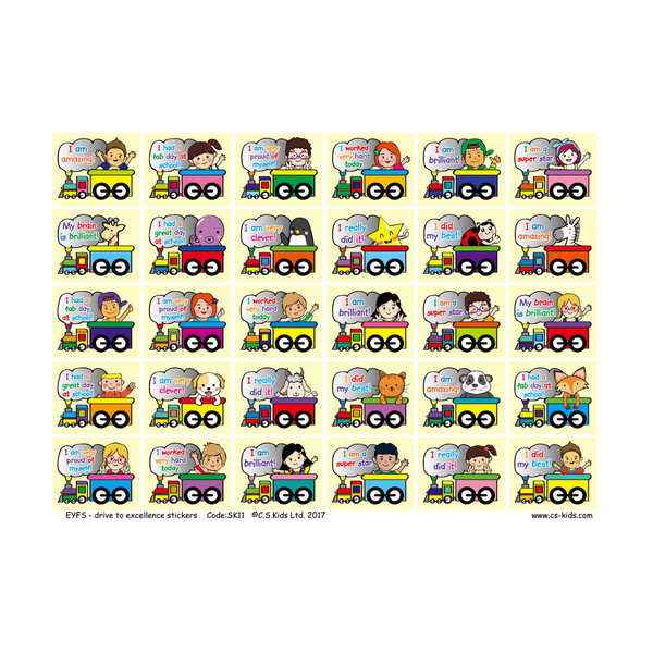 Bumper Pack of EYFS Stickers (Pack of 1549)