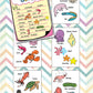 Magic World Ocean Cards (Pack of 5 cards with 1 FREE Water Brush Pen)