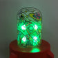 DIY Magic World | Space Night Lamp Kit for Kids - Stained Glass, Color Changing LED Bedroom Light