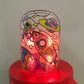 DIY Magic World | Space Night Lamp Kit for Kids - Stained Glass, Color Changing LED Bedroom Light