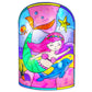DIY Magic World | Mermaid Night Lamp Kit for Kids - Stained Glass, Color Changing LED Bedroom Light