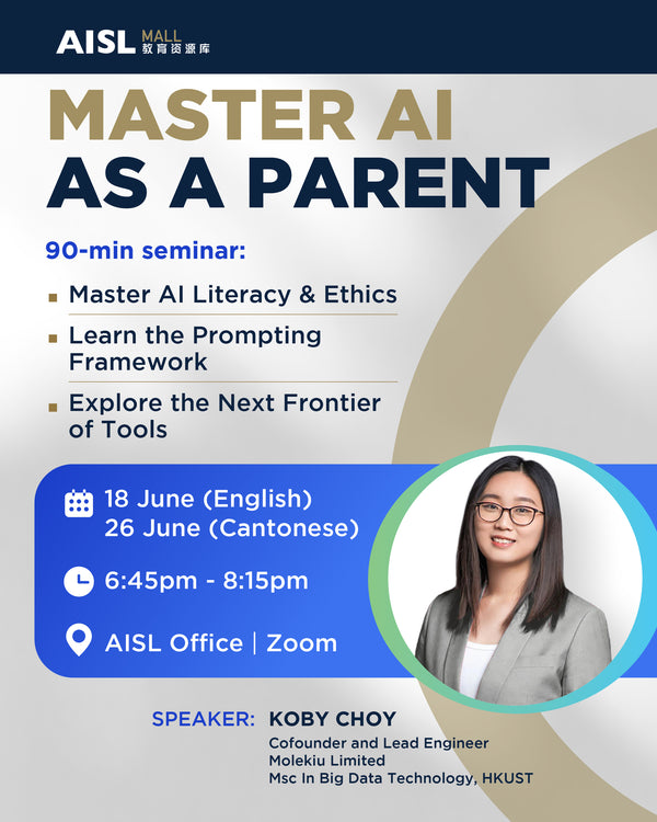 Master AI (Artificial Intelligent) as a Parent (Online & Physical Seminar)