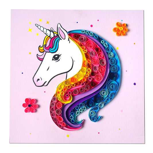 Paper Quilling Kit – Unicorn