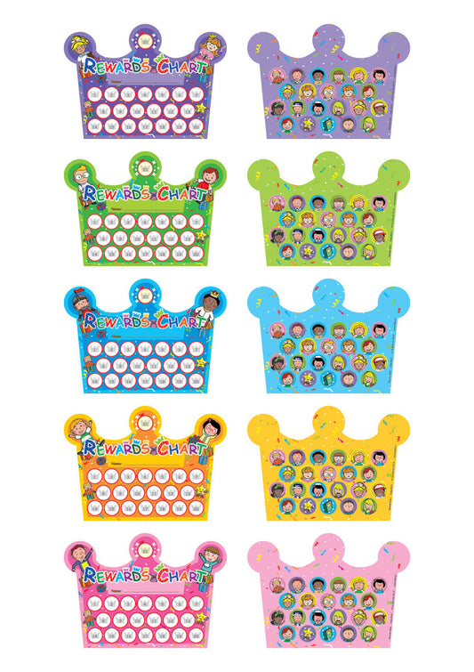 Rewards Chart (Pack of 30, with stickers)