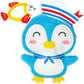 Magic World Personalised Sewing Kit – Penguin w/accessory