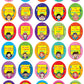 EYFS Squeaky Clean Stickers (Pack of 180)