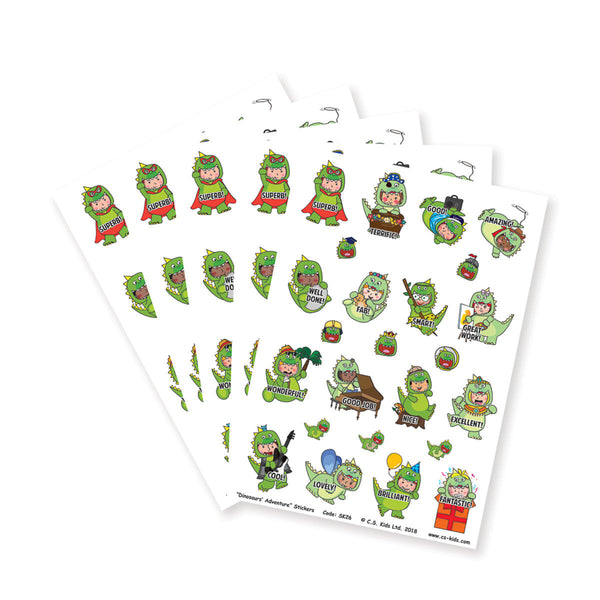 Dinosaurs Adventure Stickers (Pack of 150)