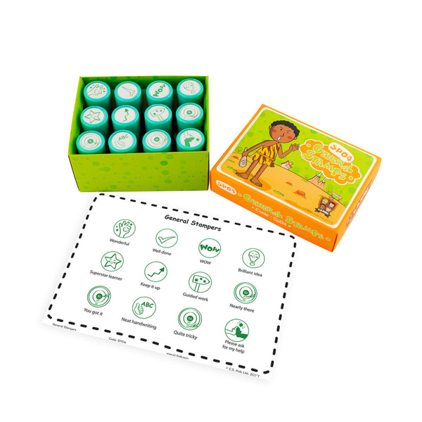 General Stampers Set (12 stamps)