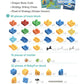 Parent-child STEM DIY Mega Building Blocks for kids - Marble Run 129 pieces (Suitable for Age 3+)