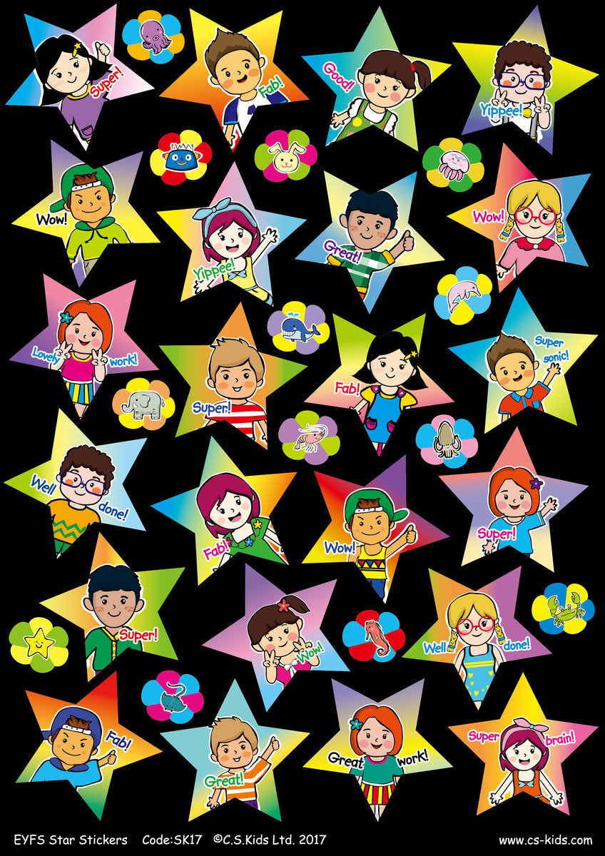 Bumper Pack of EYFS Stickers (Pack of 1549)