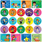 Bumper Pack of Assorted Stickers (Pack of 1413)