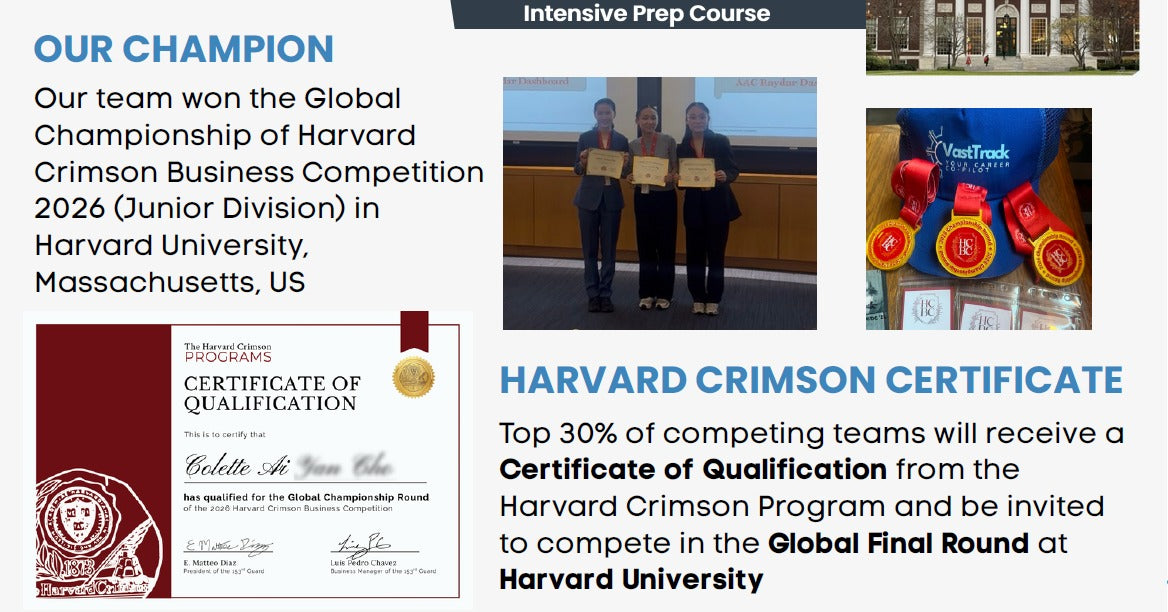 Harvard Crimson Business Competition Fall Programme